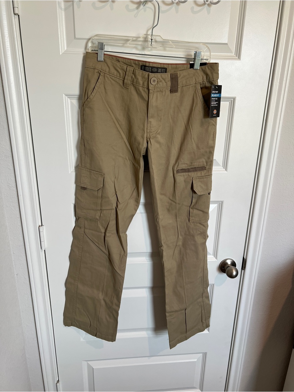 Dickies Women’s Relaxed Fit Cargo Pants - Khaki